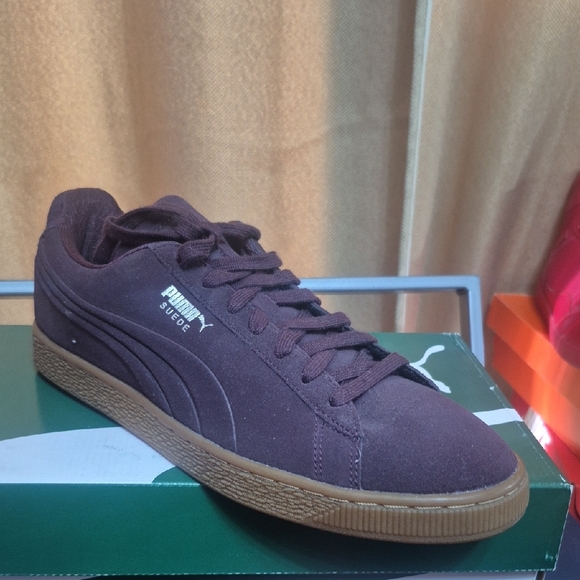 Puma Suede Chocolate Sneakers - Picture 2 of 4